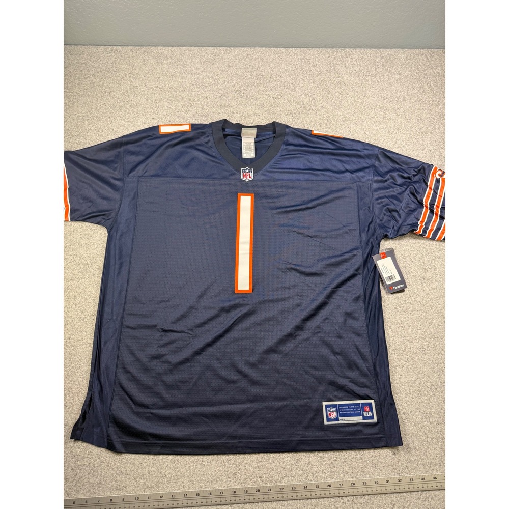 Fanatics NFL Pro Line Chicago Bears Justin Fields Jersey Navy Blue Mens 2XL NEW